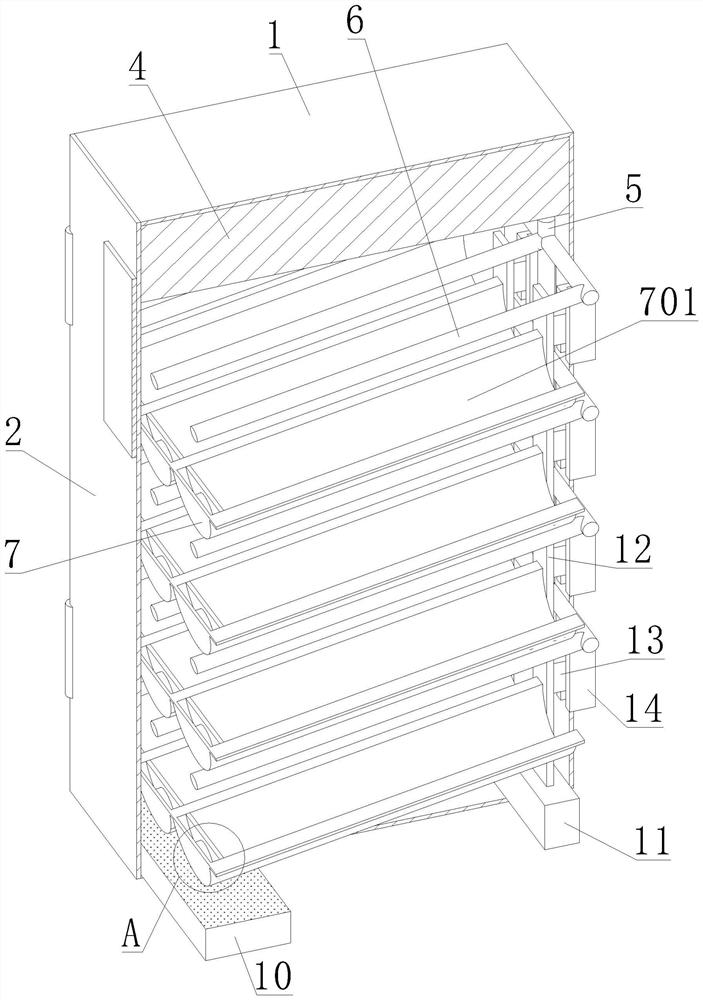 Food monitoring and tracing fresh-keeping cabinet and use method thereof