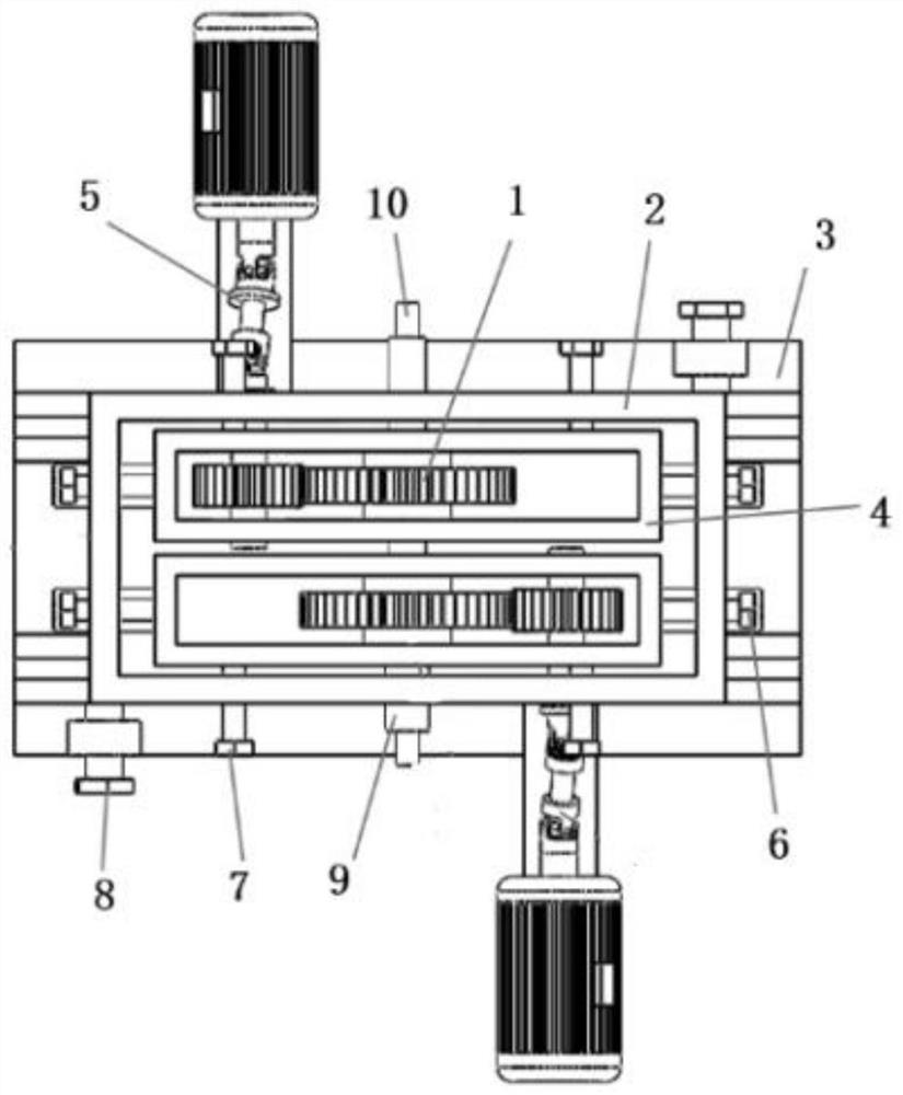 A Double Ring Roller Rolling Mechanism Driven by Spur Gears