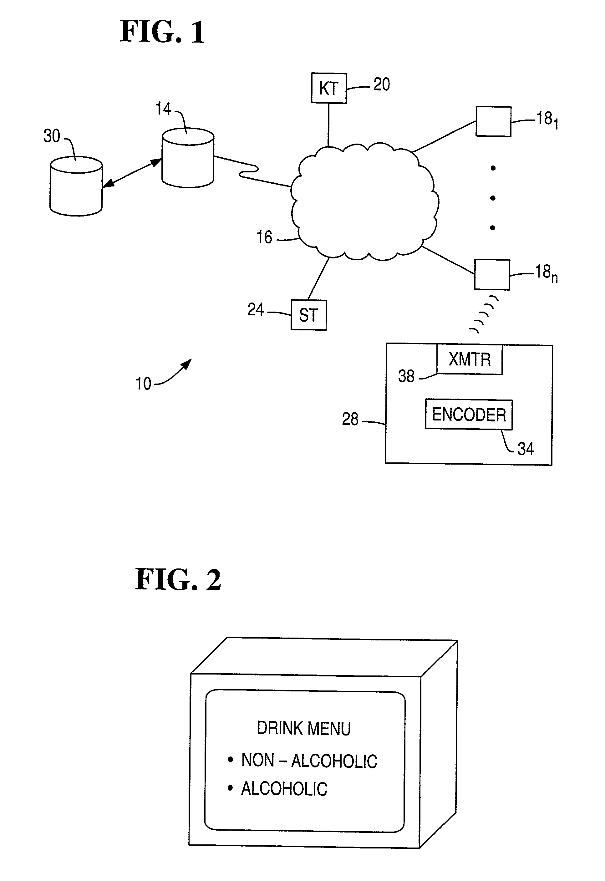 System and method for synchronizing restaurant menu display with progress through a meal