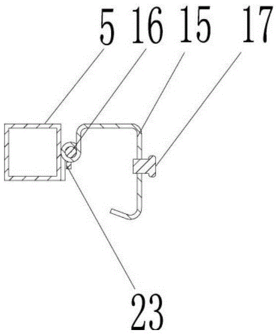 Lift type filling door for tank wagon