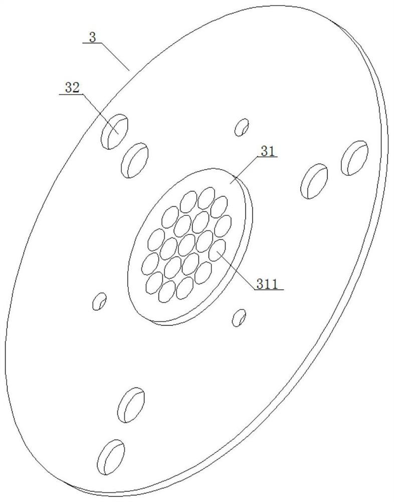 Detachable single-channel ceramic membrane module packaging structure and use method thereof