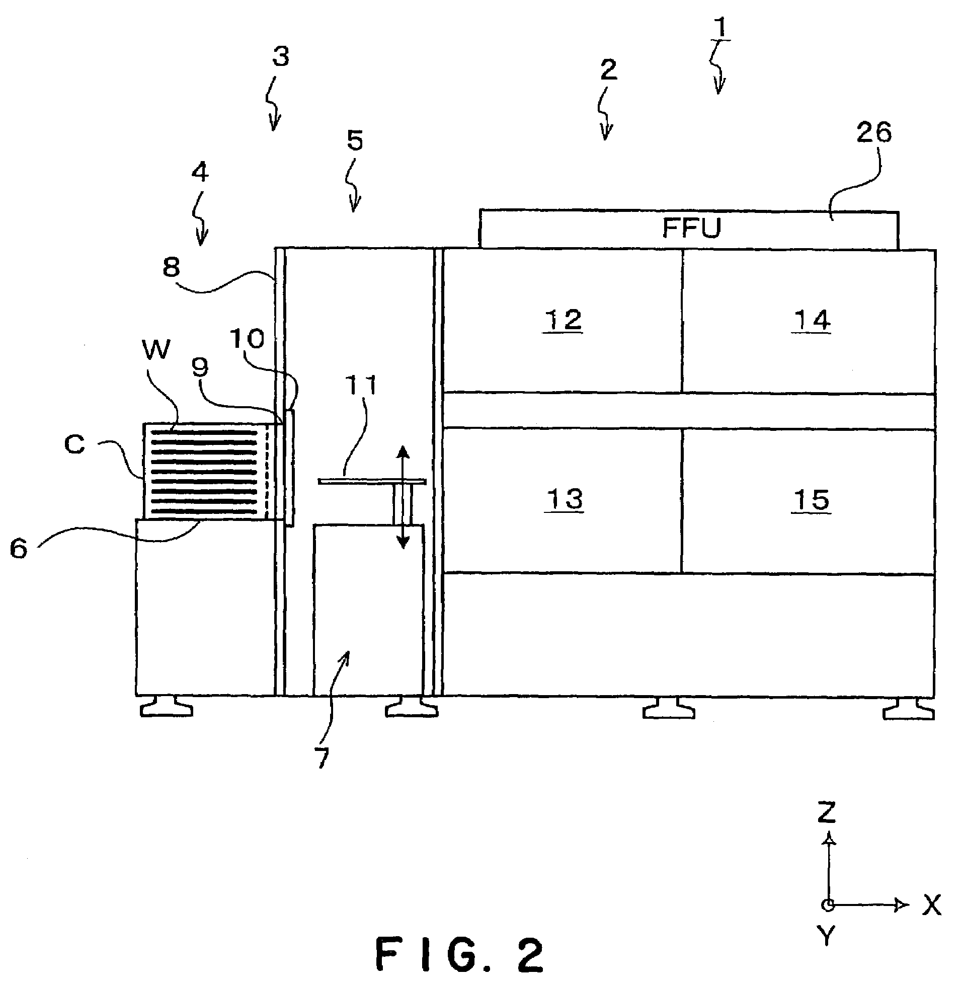 Processing apparatus and substrate processing method