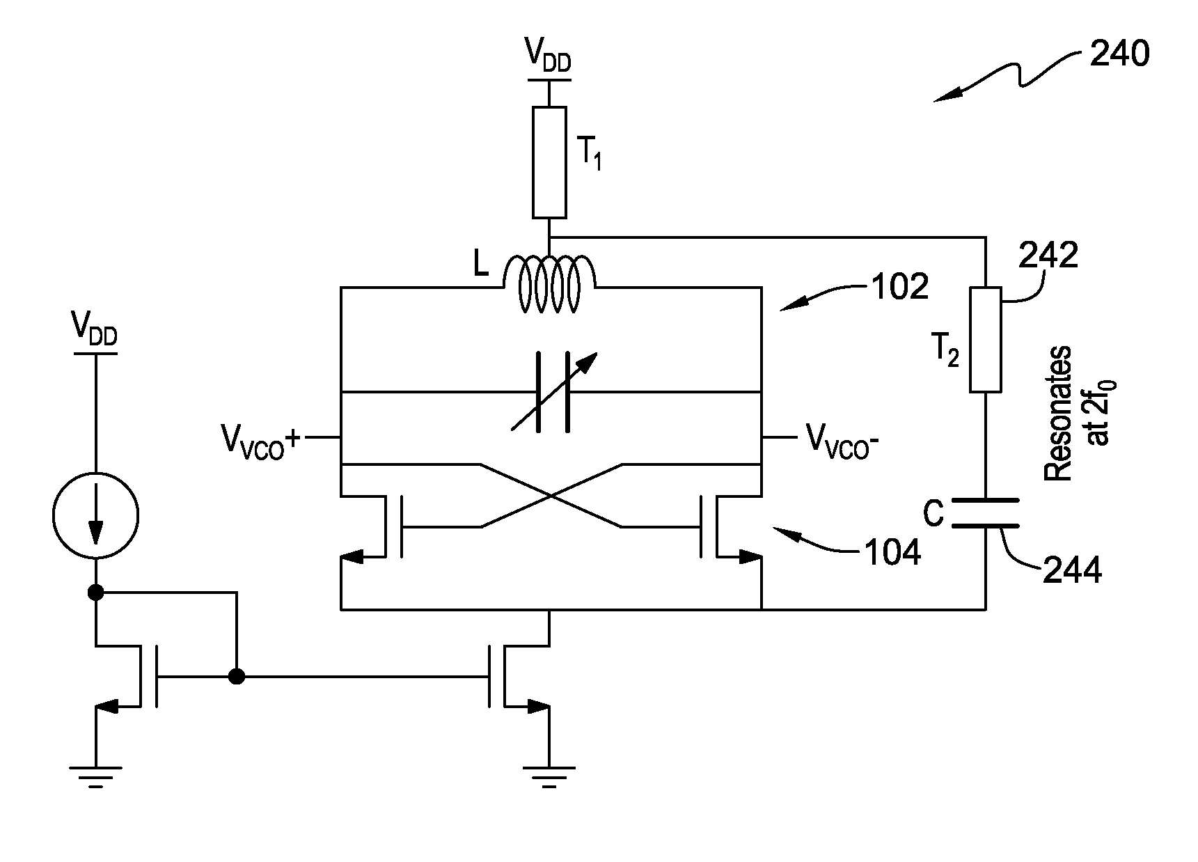 Phase noise reduction in voltage controlled oscillators