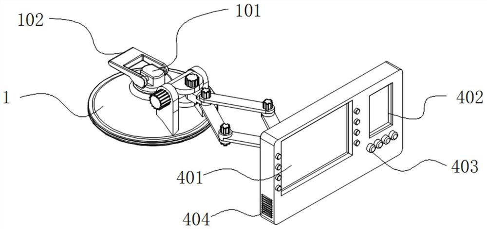 Self-early-warning vehicle-mounted navigator with oxygen content detection function