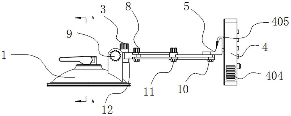 Self-early-warning vehicle-mounted navigator with oxygen content detection function