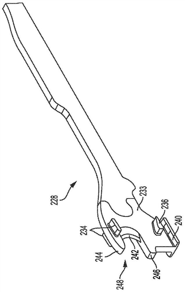 Staping assembly with three dimensional adjunct