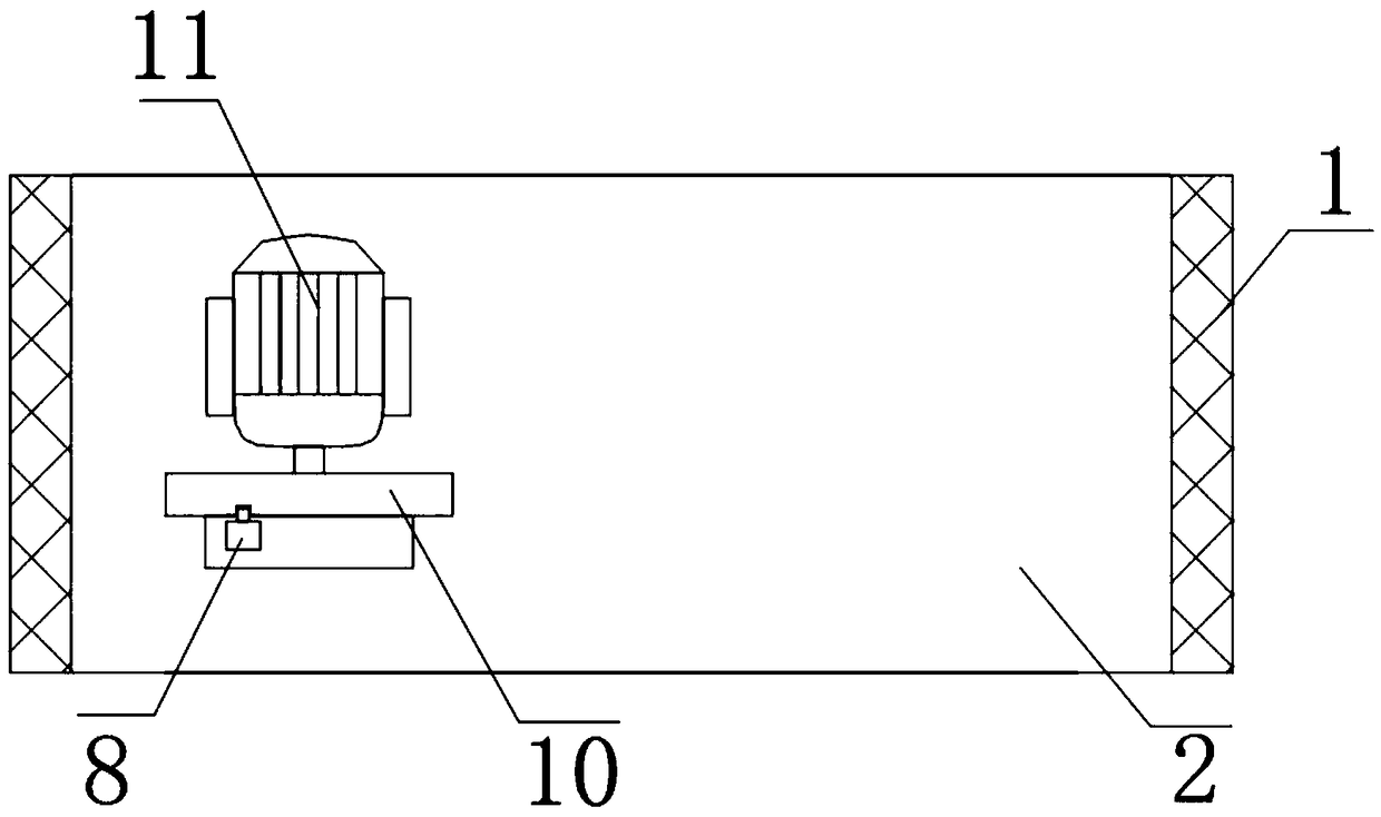 Efficient water removing device for tea processing