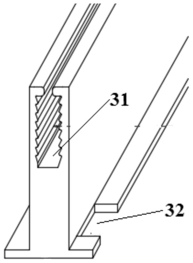 Installation structure and installation method of a wall insulation board
