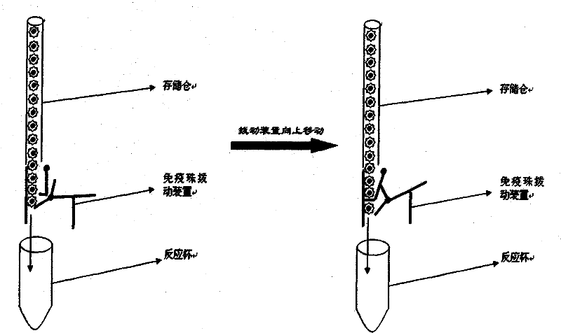 Novel in-vitro diagnosis experiment method and device for allergen