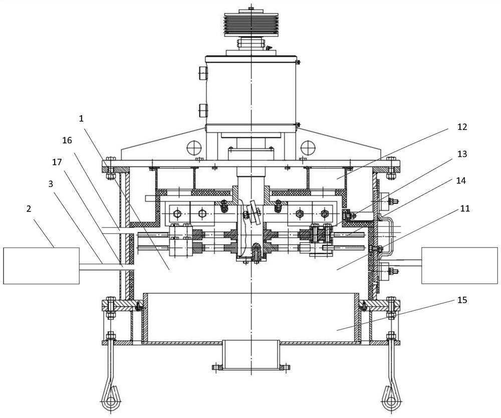 Silicon powder processing device