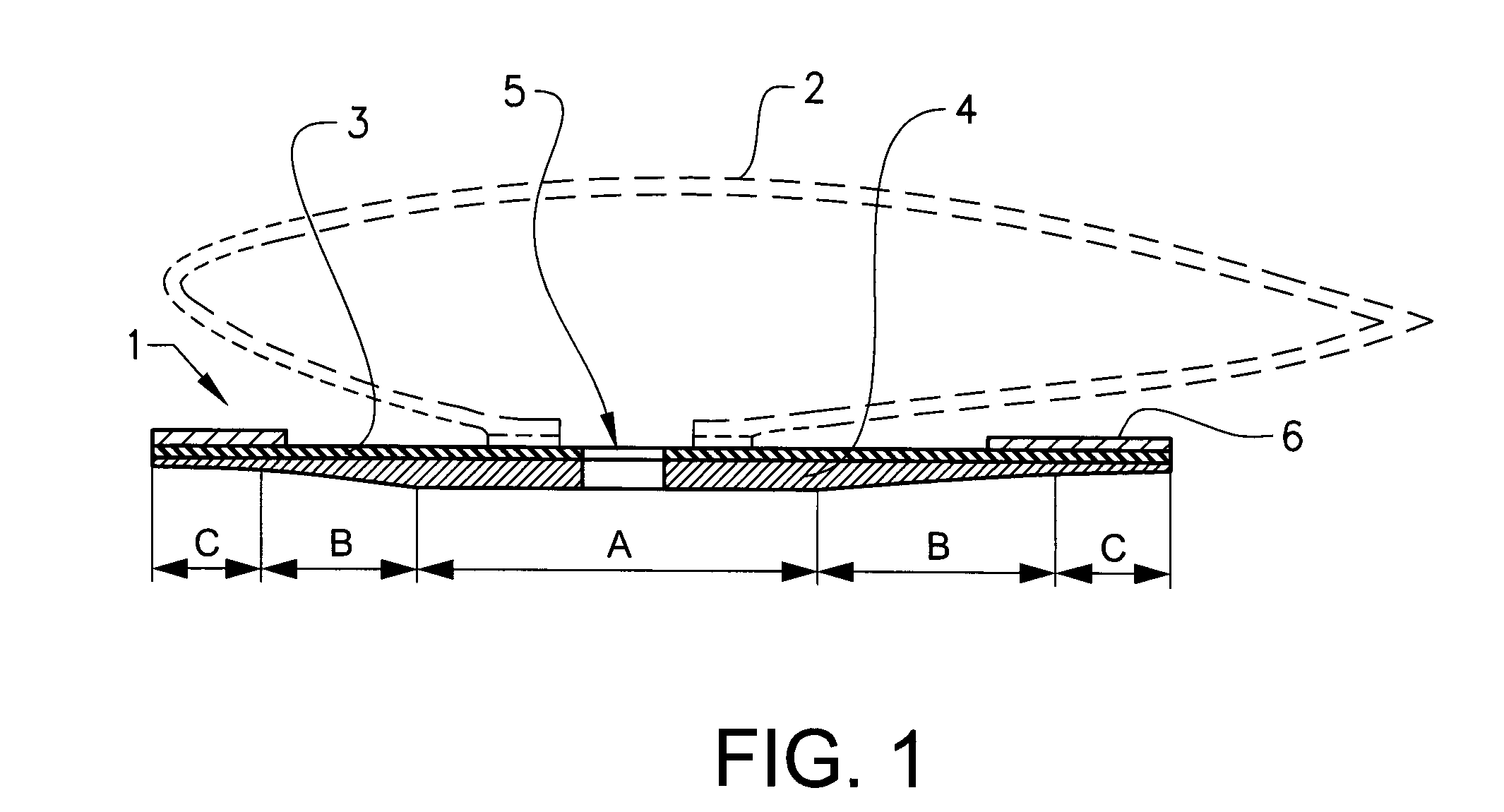 Body attachment wafer for an ostomy device