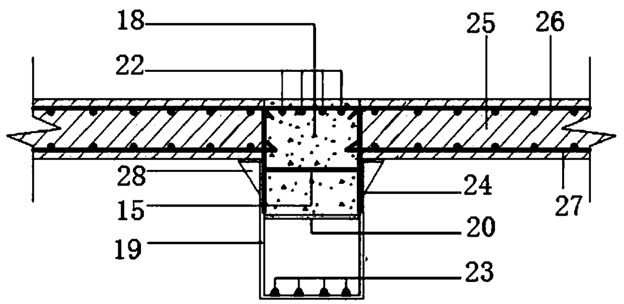 Perforating grout anchoring prefabricated assembly-type concrete-filled steel tubular frame structure