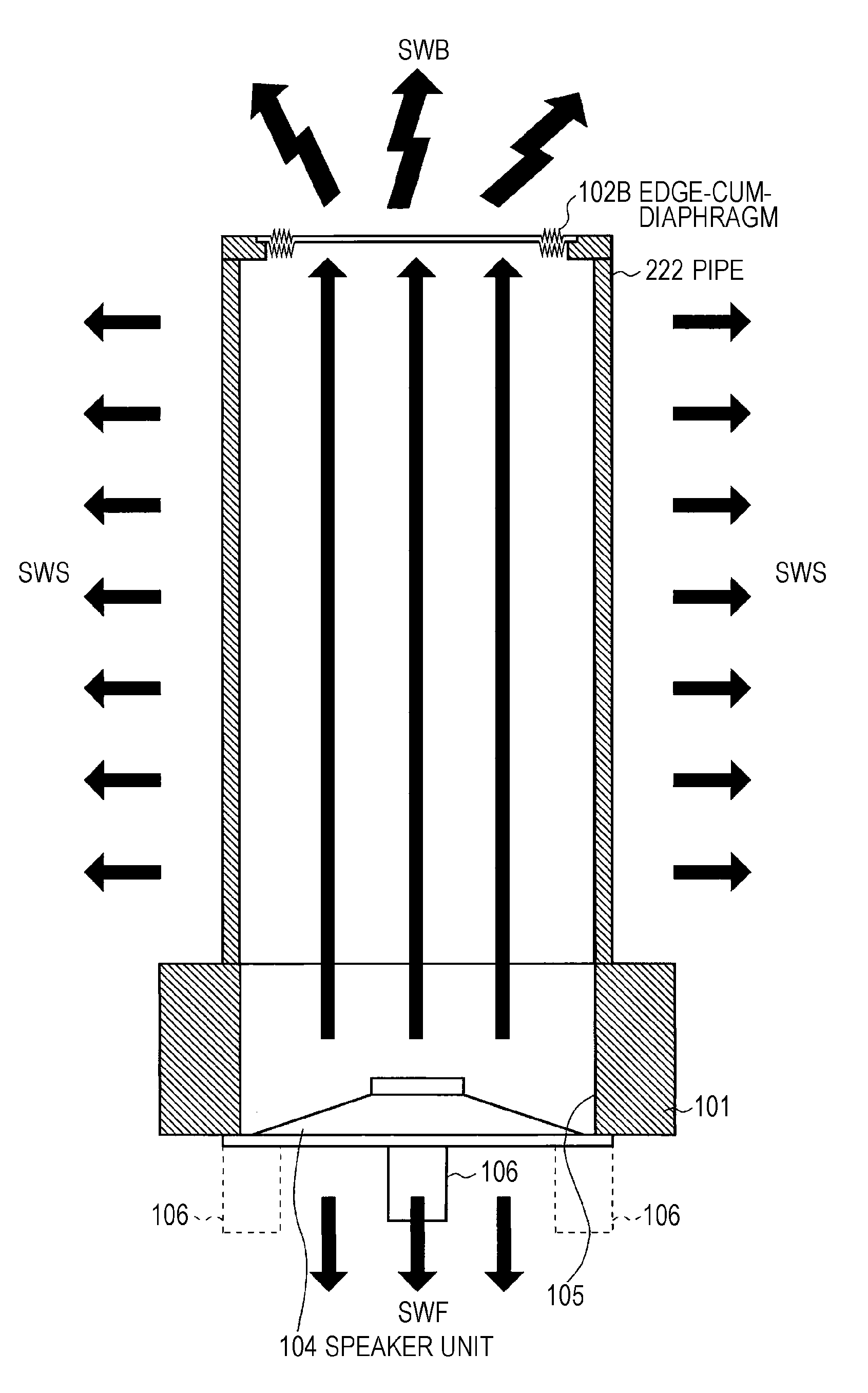 Speaker apparatus and audio output method