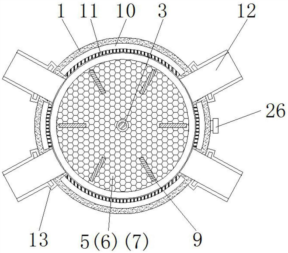 A soaking device for canned lotus seeds with screening function