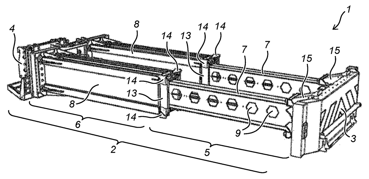 Impact attenuator and vehicle, trailer and guardrail comprising such an impact attenuator