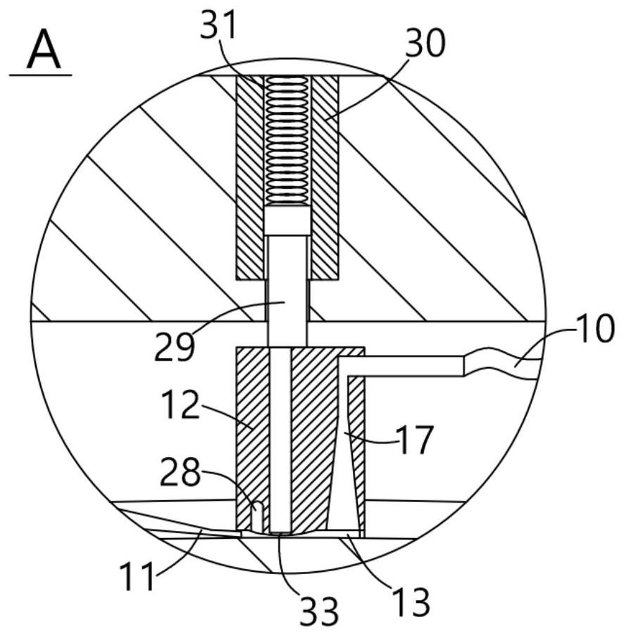 Ultrasonic nondestructive testing device for pipeline defects