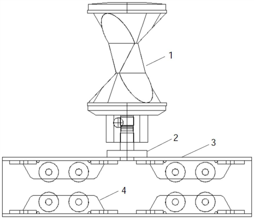 Trolley for measuring flatness and span of crane rail