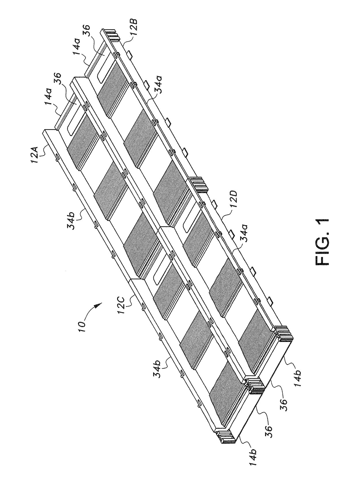 Modular portable sluice box