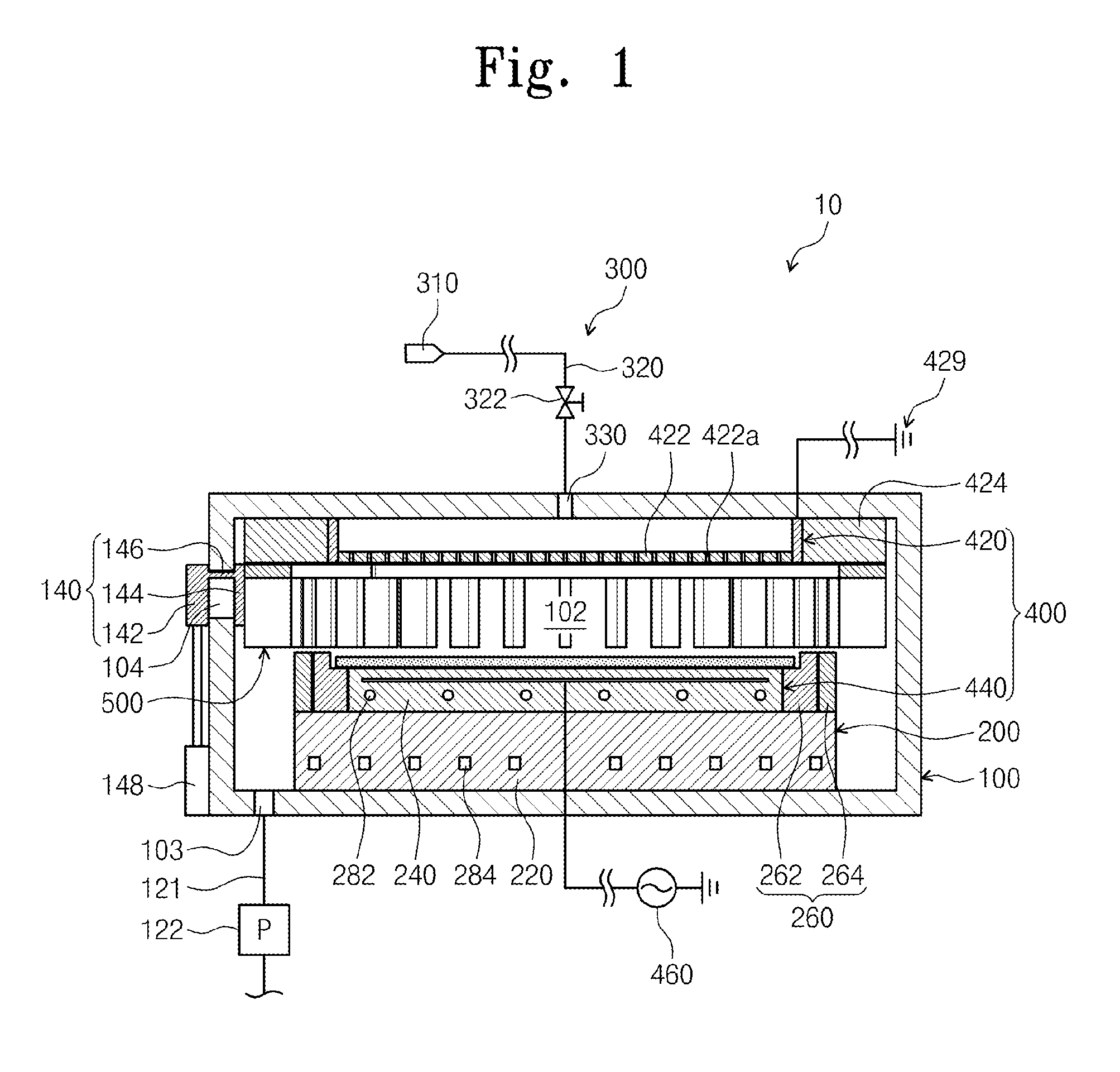 Plasma boundary limiter unit and apparatus for treating substrate