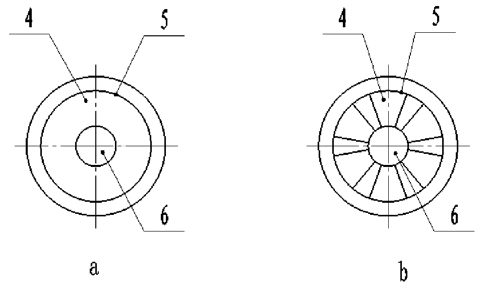 A centering non-contact axial force loading device and method
