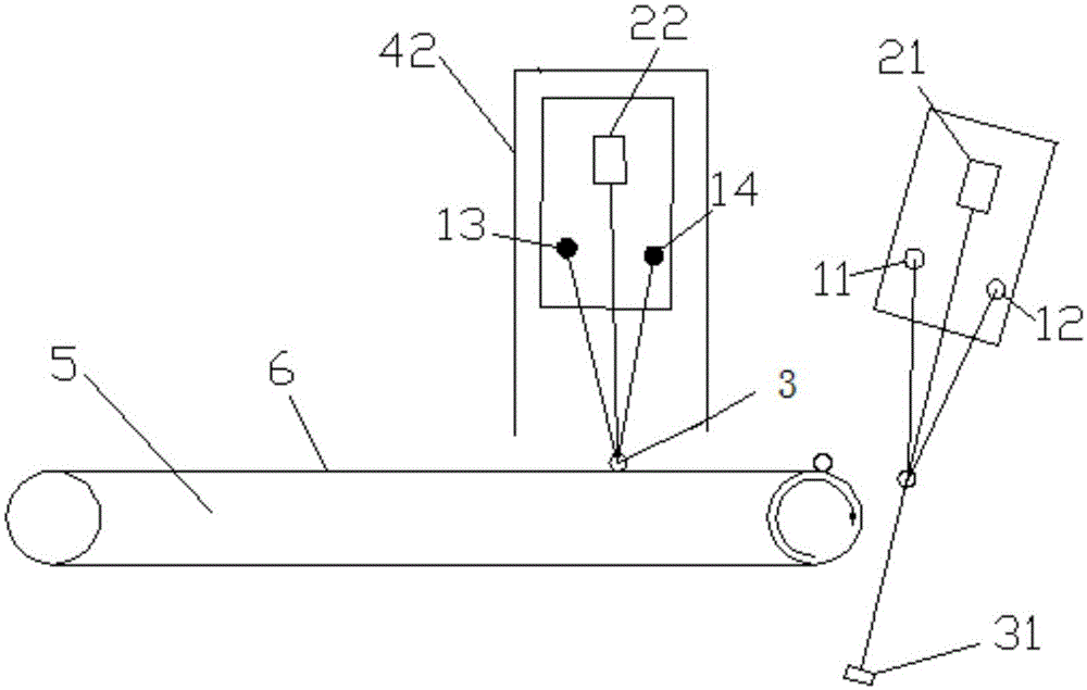 Vomitoxin recognizing and sorting equipment and sorting method