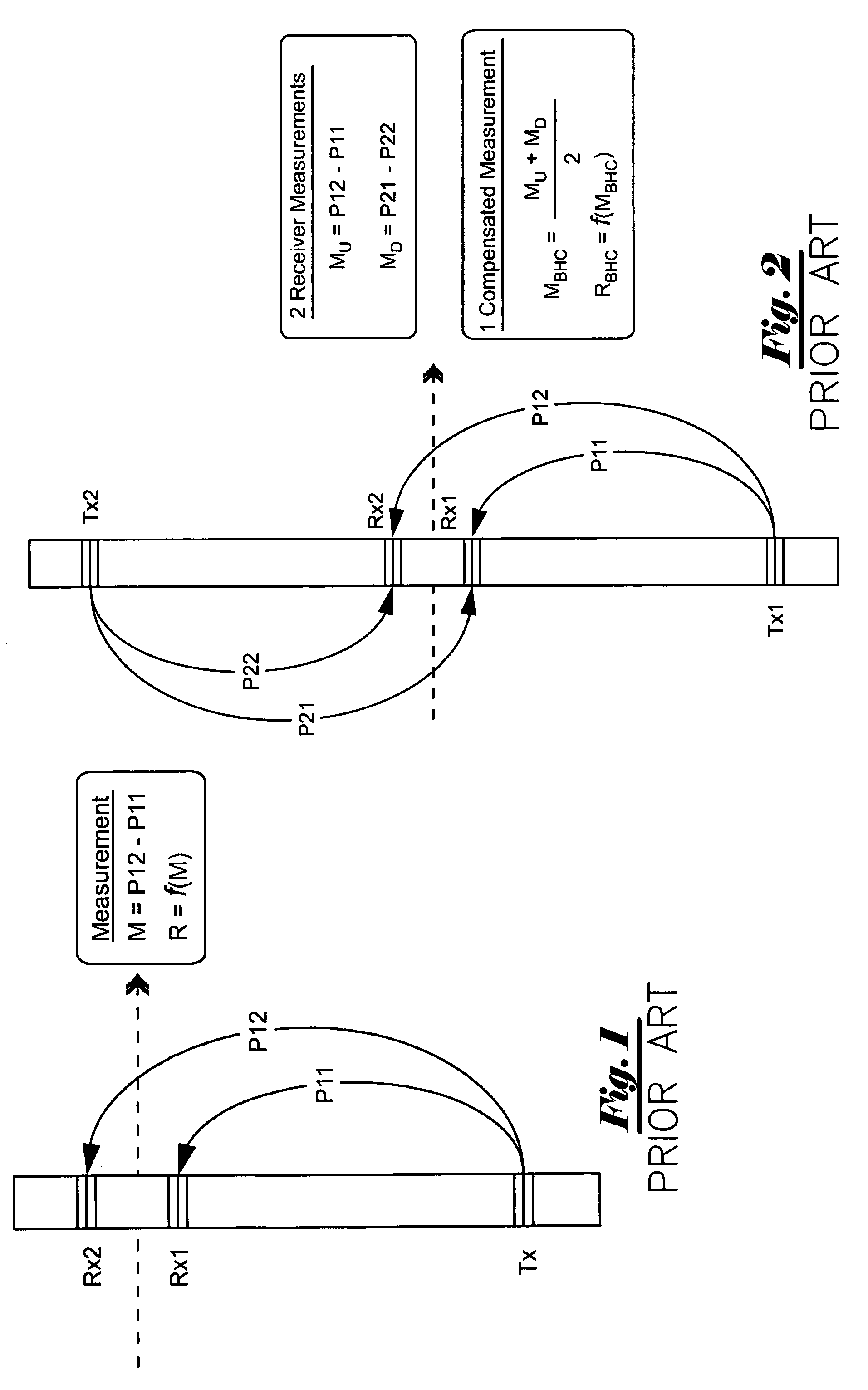 Multiple transmitter and receiver well logging device with error calibration system including calibration injection system