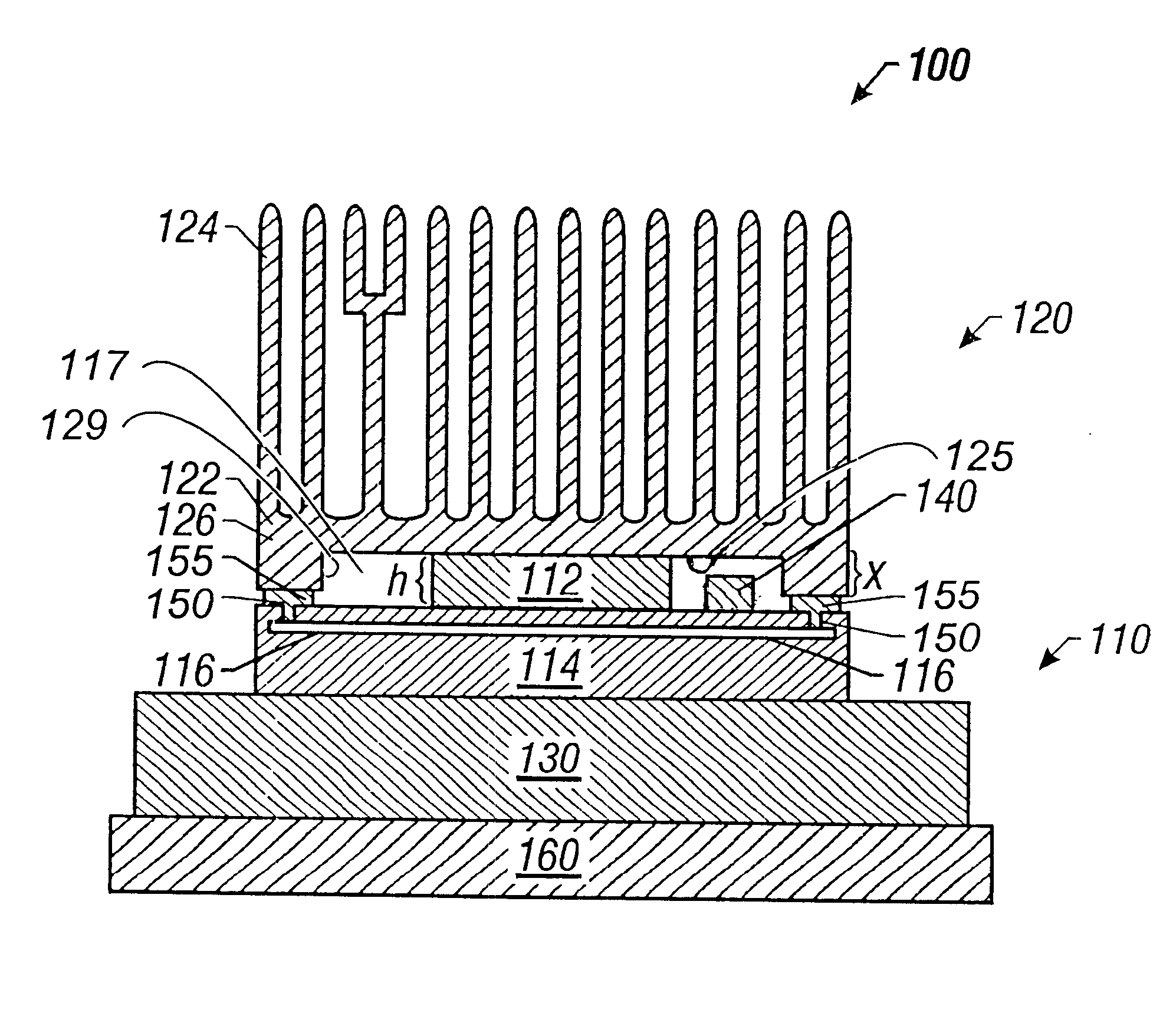 Method and apparatus for shielding electromagnetic emissions from an integrated circuit
