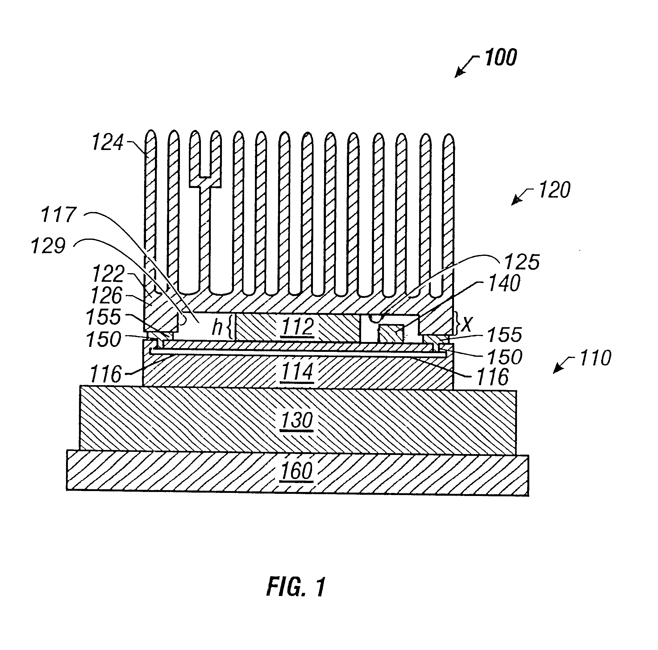 Method and apparatus for shielding electromagnetic emissions from an integrated circuit