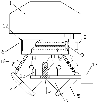 Automatic sensing material separation and delivery device