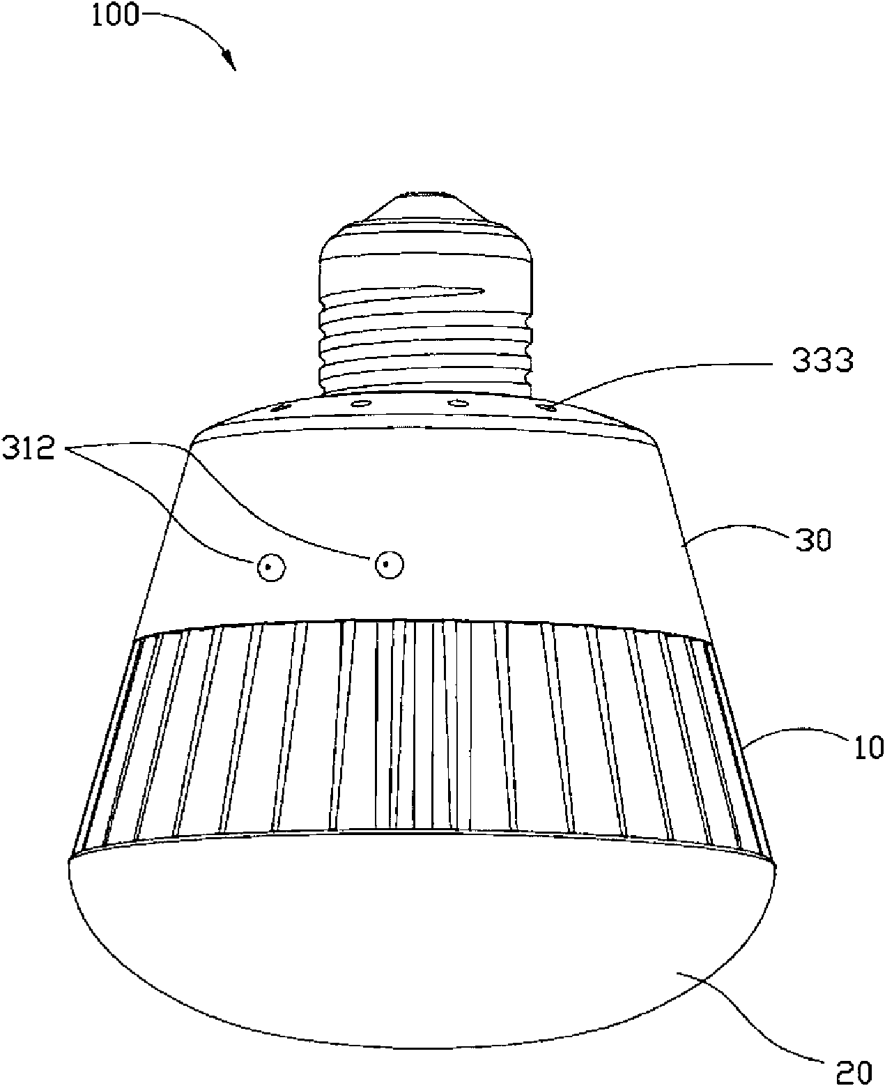 Light emitting diode lamp