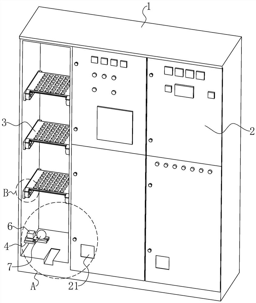 Box-type substation low-voltage cabinet