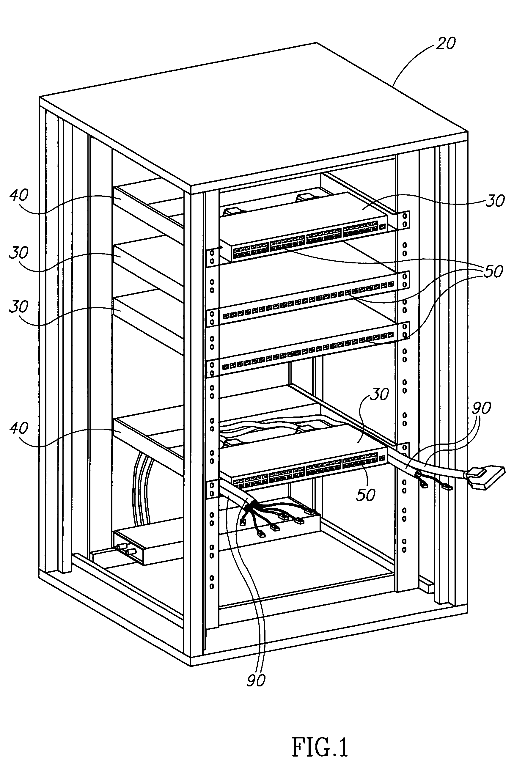 High density front access device