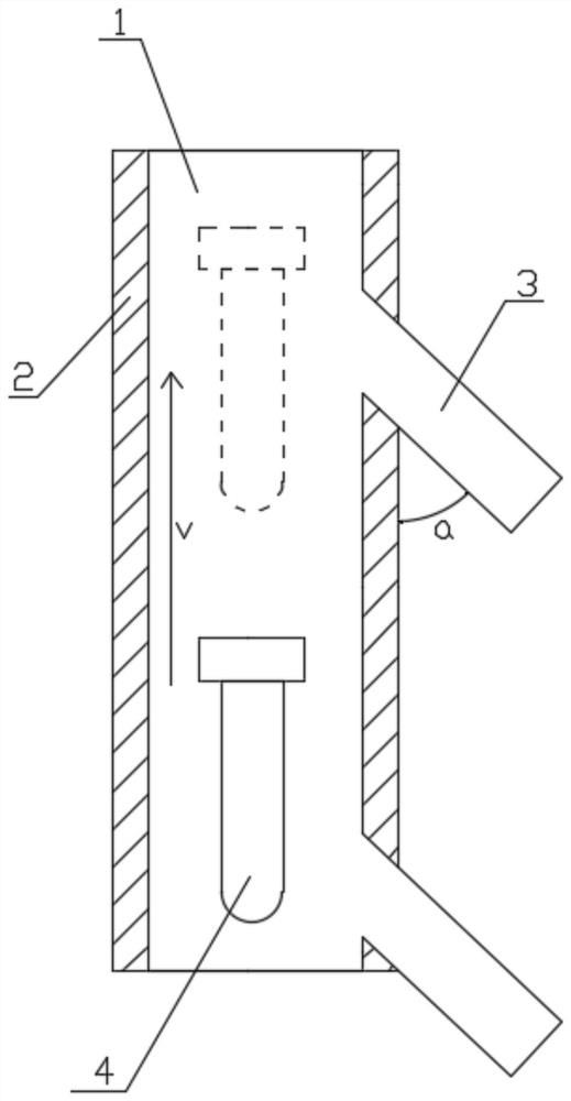 Sending mechanism and sample tube sending device