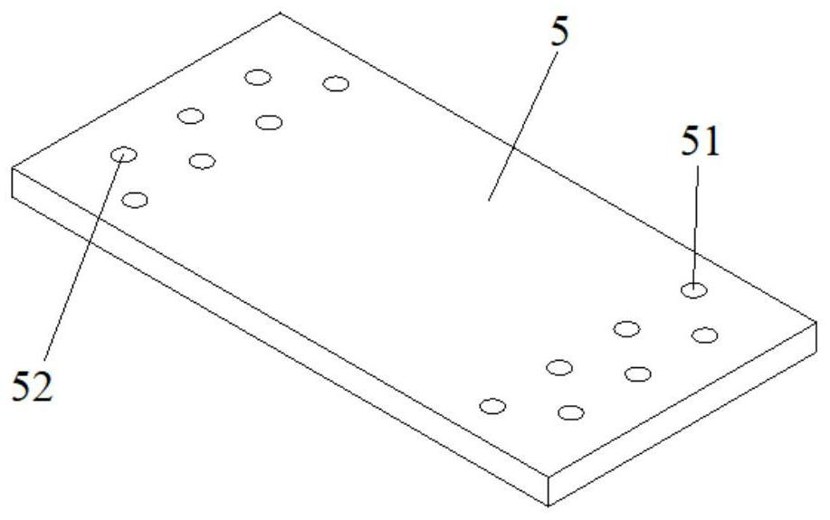 Fabricated concrete frame beam and column dry type connection joint