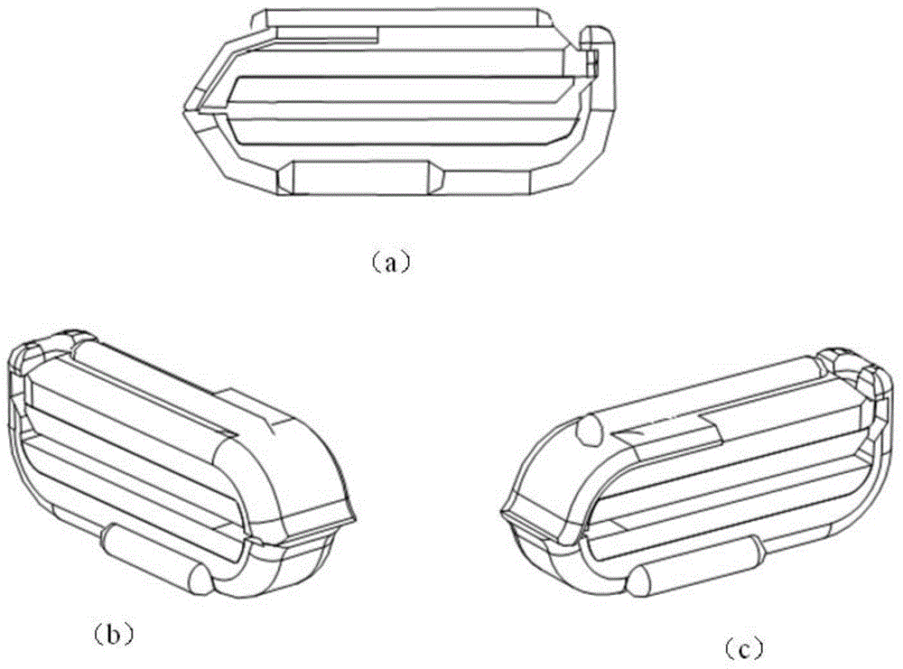 Continuous blood vessel clip