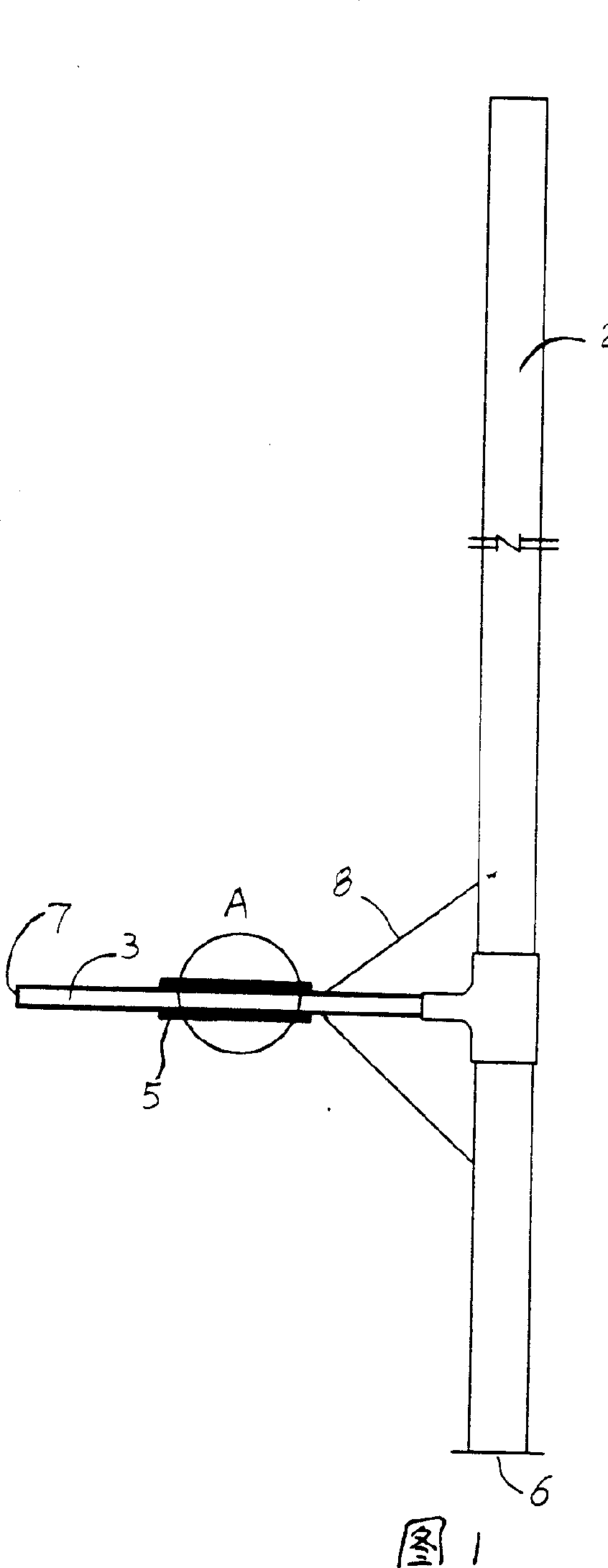 Pile bottom mud jacking method for pump-grouting concrete and structure of madjack pipe