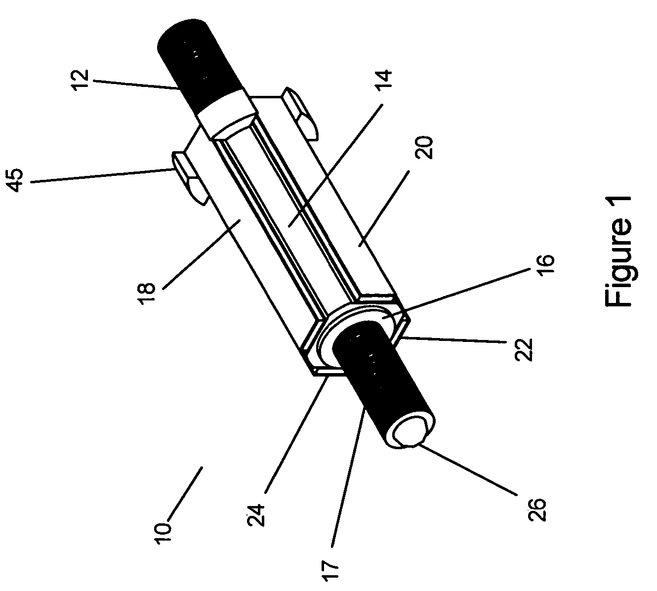 Mechanism comprised of ultrasonic lead screw motor