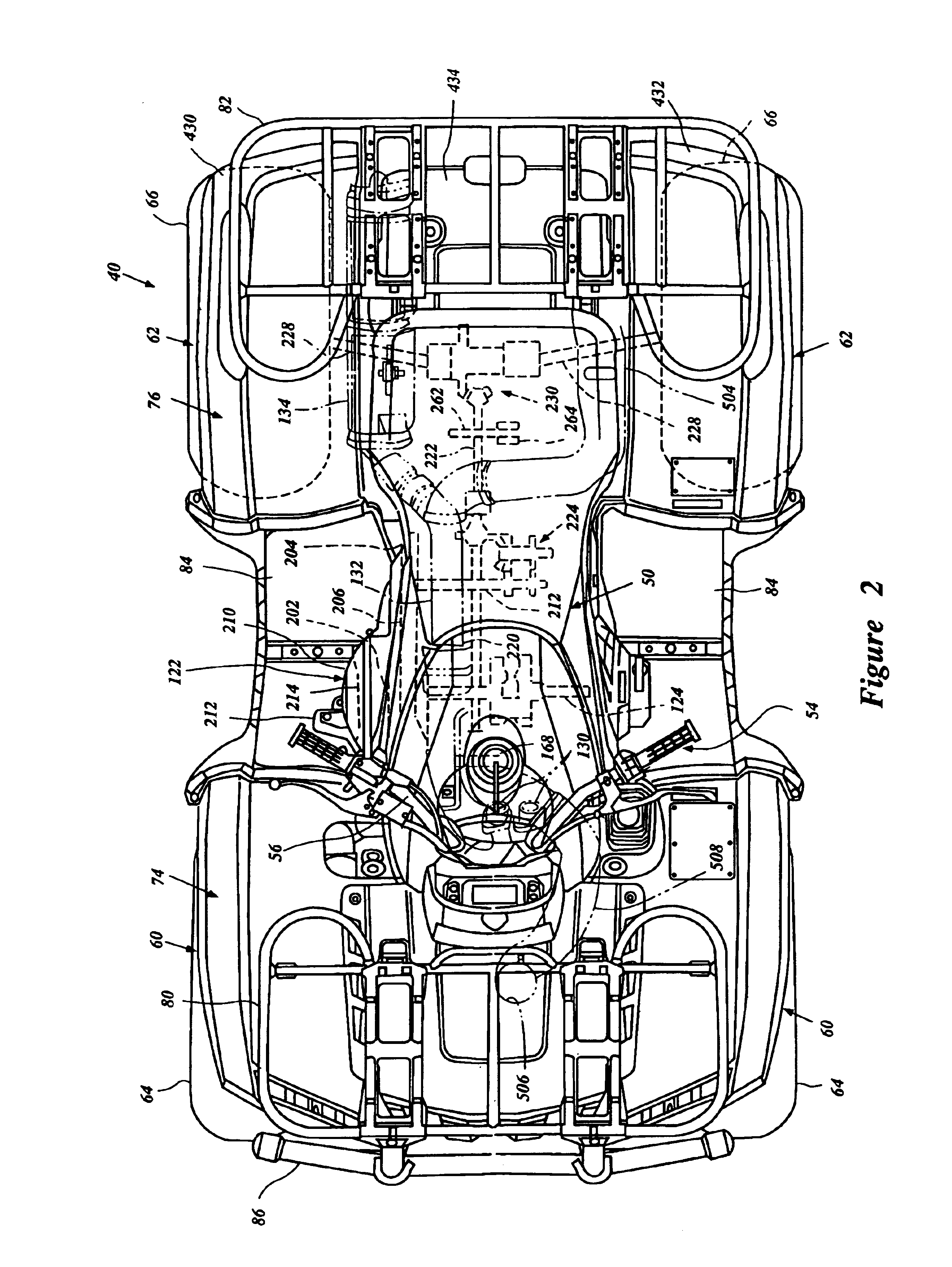 Cooling air system for small vehicle