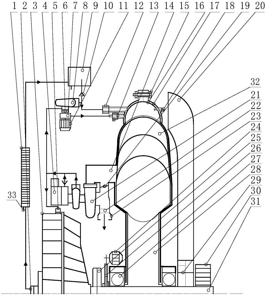 A scroll variable cylinder methanol engine