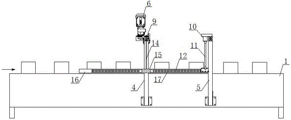 Automatic switchable box separation device