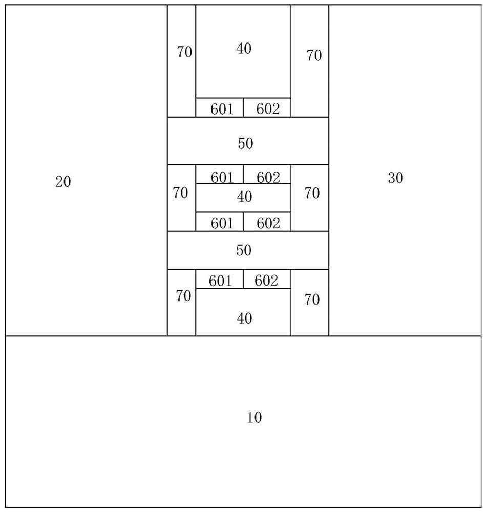 Nanosheet transistor with heterogeneous gate medium and preparation method