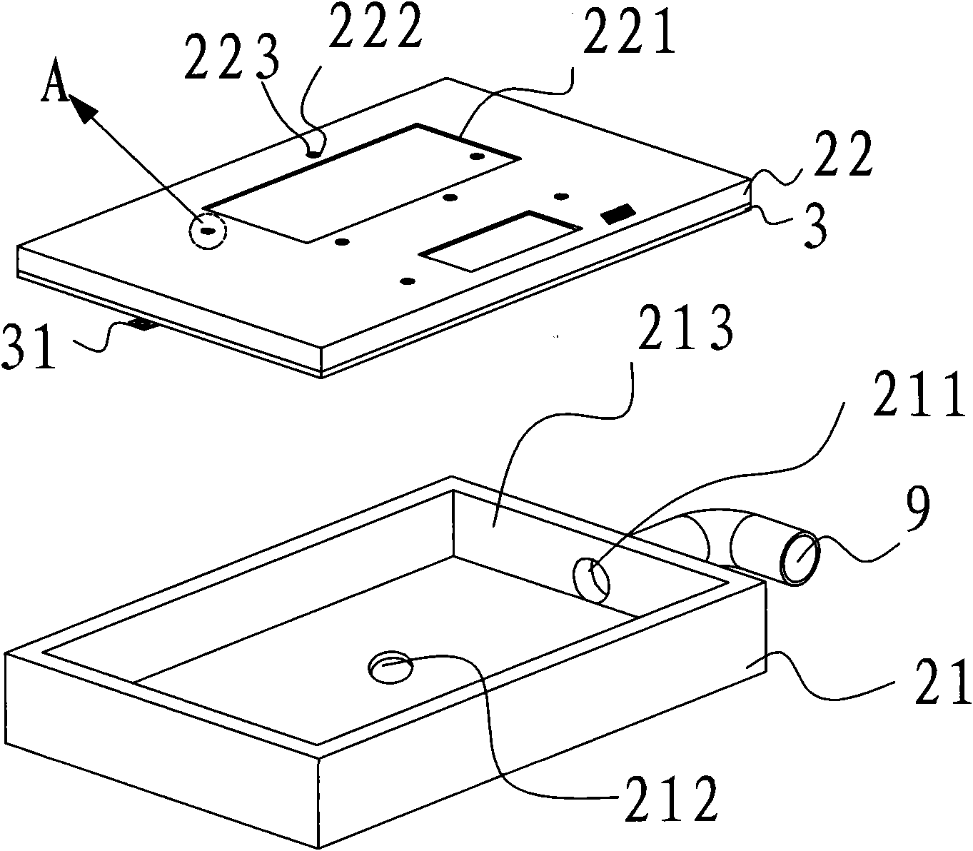 Electrochemical burring device and burring process thereof