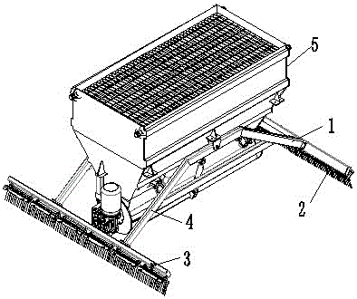 Automatic distributing device