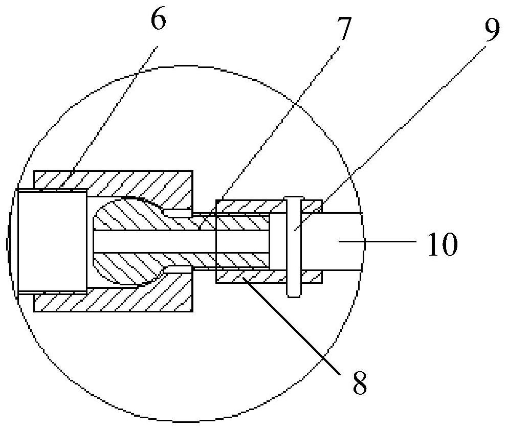 Deep hole straightness detection equipment