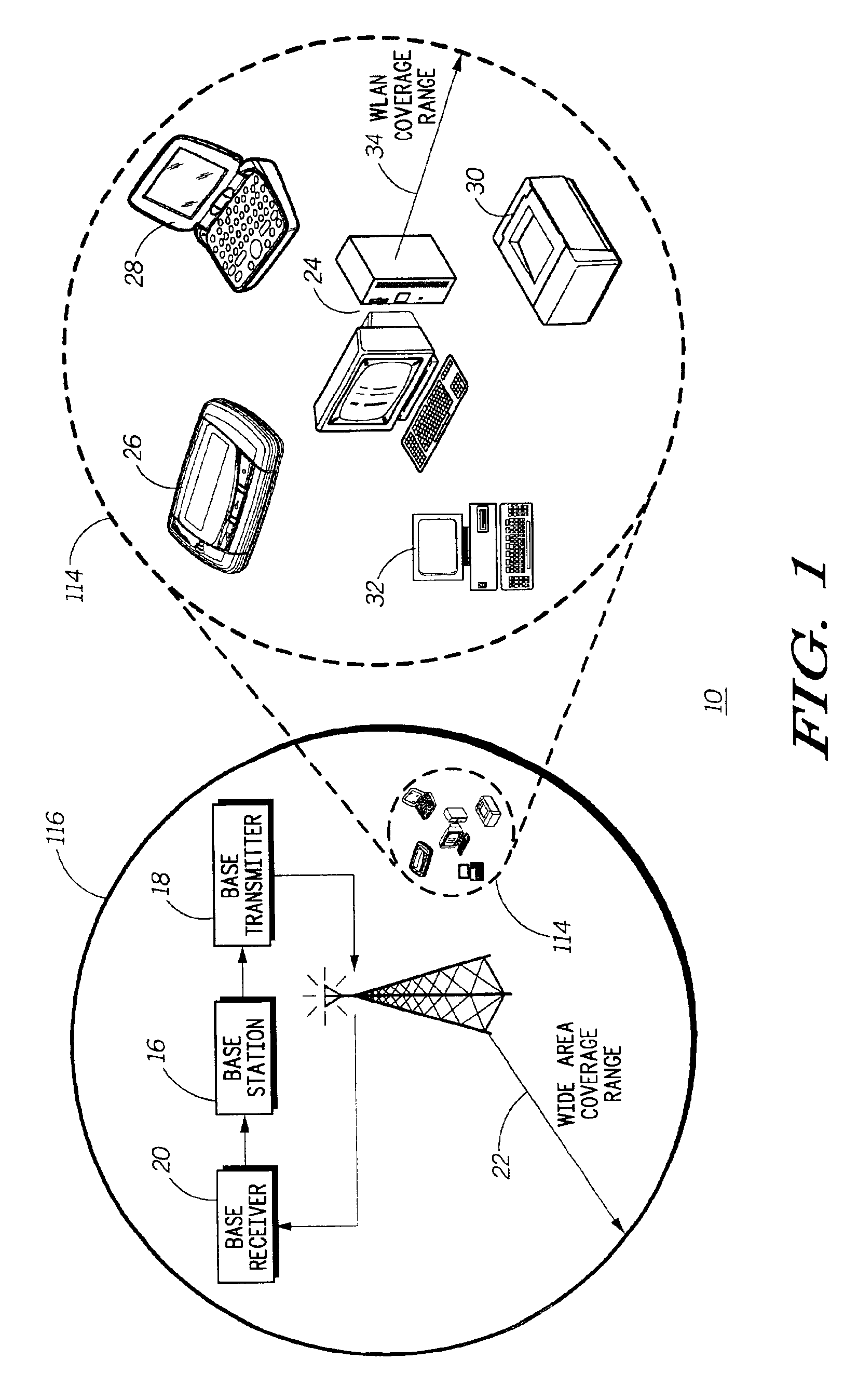 Communication system for location sensitive information and method therefor
