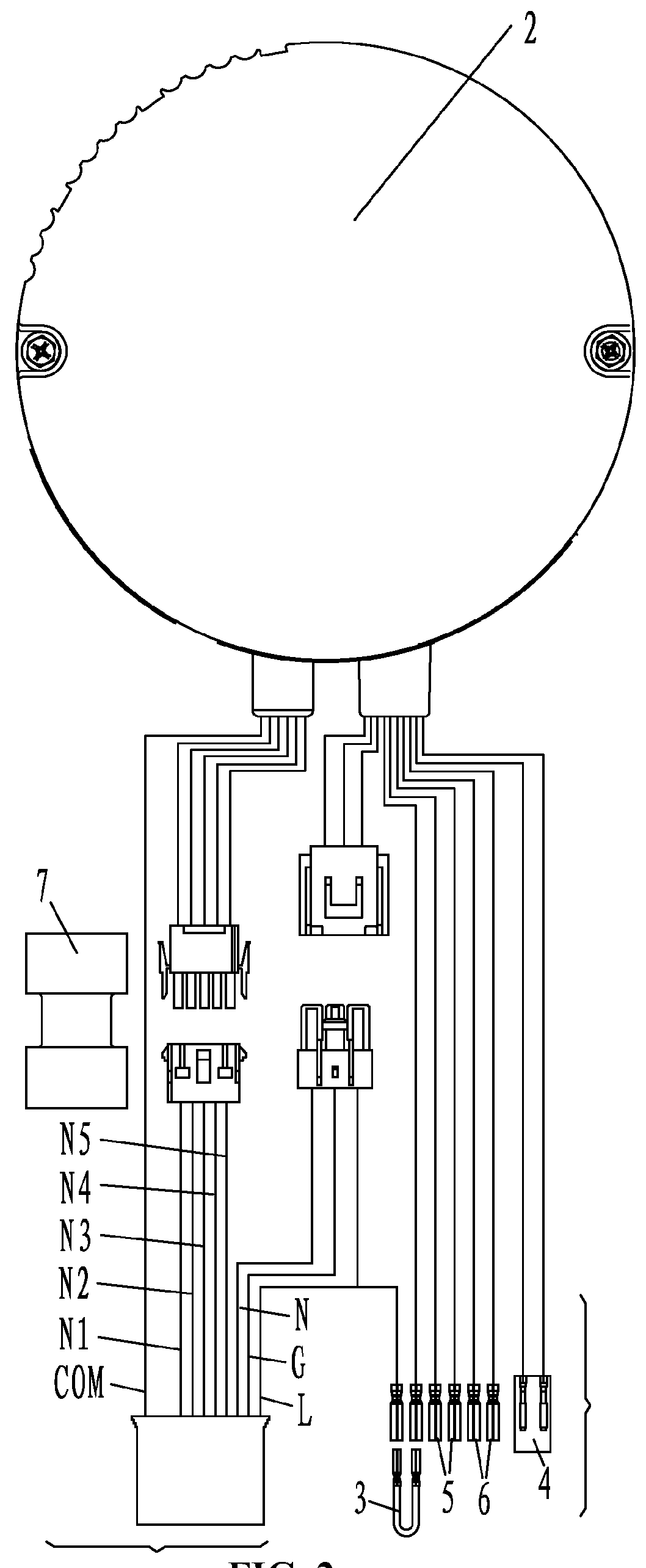 Electronically commutated motor