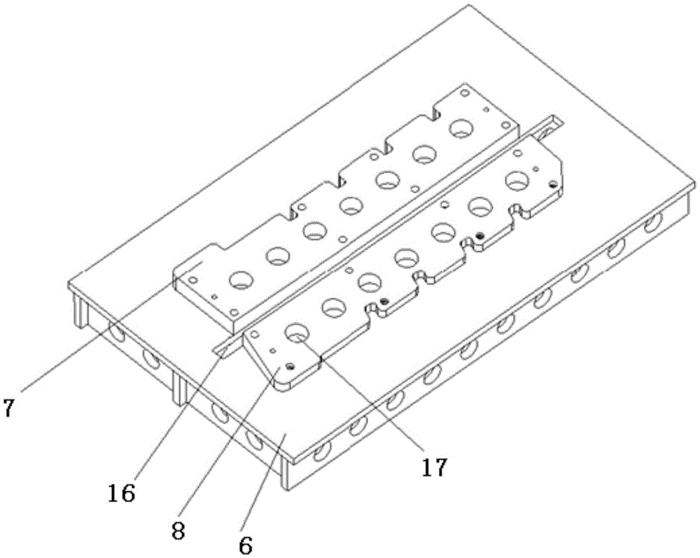 Heat treatment deformation control method of titanium alloy double-layer curved wing plate parts