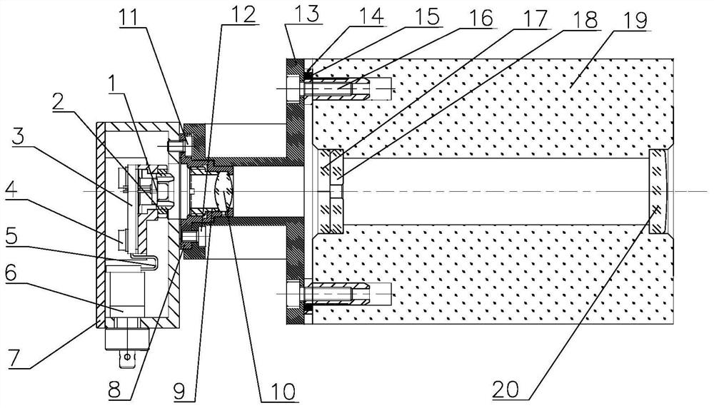 A Collimated Light Source Applicable to Space Camera Angle Monitoring