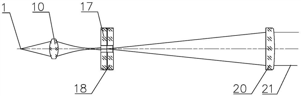 A Collimated Light Source Applicable to Space Camera Angle Monitoring