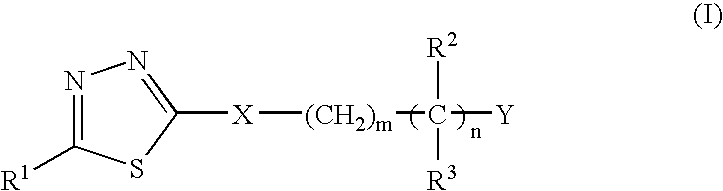 Thiadiazole compounds and methods of use